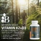 thumbnail image 3 of Suplemento Bronson Vitamina K2 MK7 D3 Extra Fuerte 120, 3 of 3