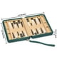thumbnail image 2 of Set de backgammon de viaje Yellow Mountain Izmir con imán, 2 of 3