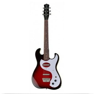 Guitarra Eléctrica Danelectro Red Sparkle Burst 63Dano