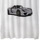 thumbnail image 3 of Cortina para Baño Estampada Porsche con Forro 2 Piezas, 3 of 4