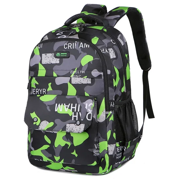Child Primary Schoolbag Students Backpack Large Capacity Boy Shoulder Bag Camouflage Printed Kid Waterproof Versatile Backpacks