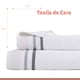 thumbnail image 3 of Set 2 Toallas Lignes 100% Algodón/450 grs Gris, 3 of 4