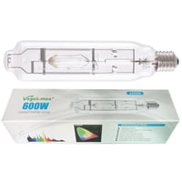 Vegelumax Bombilla Grow Light Mh 600 W 6000 K