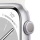 thumbnail image 4 of Reloj inteligente reacondicionado Apple Watch Series 8 GPS 41 mm - Aluminio plateado, 4 of 6