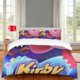 thumbnail image 1 of Cute Bed Cover Anime Pink Krb-y Game Bedding Sets 3D Printed Lightweight Room Decor Sets, 1 of 5