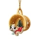 thumbnail image 2 of Adorno Colgante De Perro De Navidad, Estatuas Colgantes De árbol De Navidad Para Decoraciones De Bolsos, Estilo A, 2 of 3