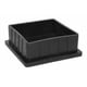 thumbnail image 1 of Regaton Interior Cuadrado 50x50mm Negro Bolsa 100 Un Dvp, 1 of 2