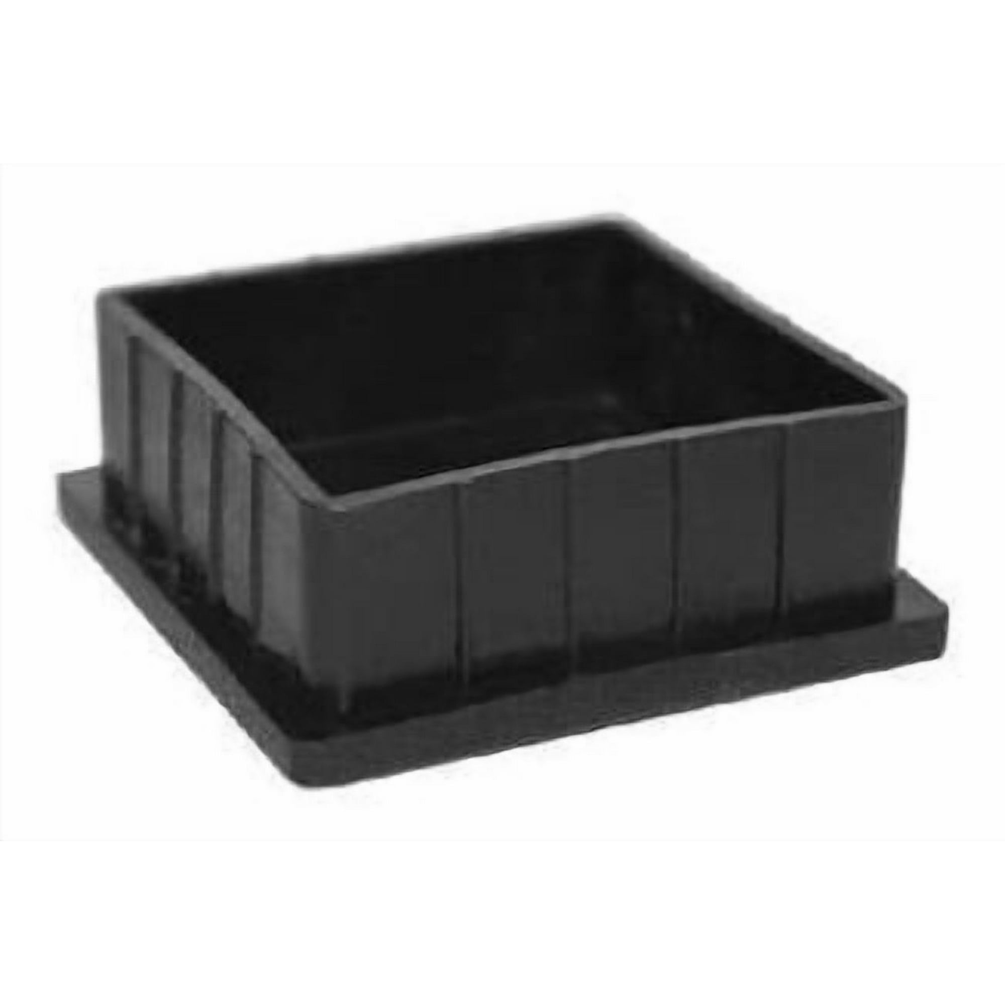 Regaton Interior Cuadrado 50x50mm Negro Bolsa 100 Un Dvp