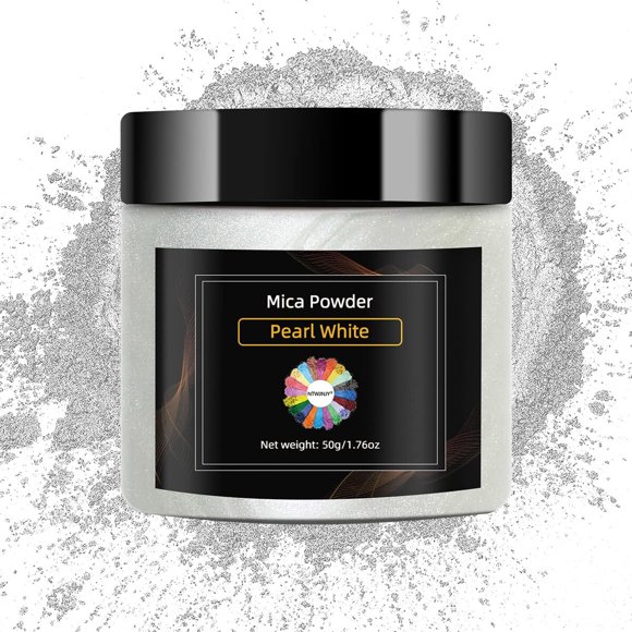 Polvo de mica NTWJNJY 50 g, 1,7 oz (50 ml)