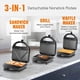 thumbnail image 5 of Sandwichera Aigostar Panini Press Grill 3 en 1 750 W 120 V, 5 of 9