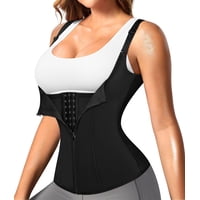 Chaleco Waist Trainer Con Cierre Y Corsé, Moldeador De Cuerpo, Nebility, Para Mujer