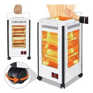 Multicompra - Estufa Cuarzo Calefactor 5 Lados Vertical 2000W