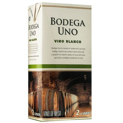 Vino Blanco Caja 2 L Bodega Uno