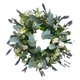 thumbnail image 5 of Guirnalda De Eucalipto Puerta De Entrada De Guirnalda De Jardín Decoración De Patio Con Flor Blanca, 5 of 5