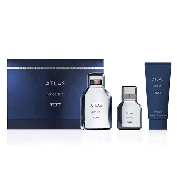 Perfume Tumi Atlas Set 3 Piezas 3.4 oz EDP Hombre