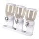 thumbnail image 3 of Organizador De Contenedores Para Almacenar Cereales, Recipiente Para Despensa, Dispensador De Granos, Azúcar Y Granos, Caja De Tres Tazas, Color Blanco, 3 of 5