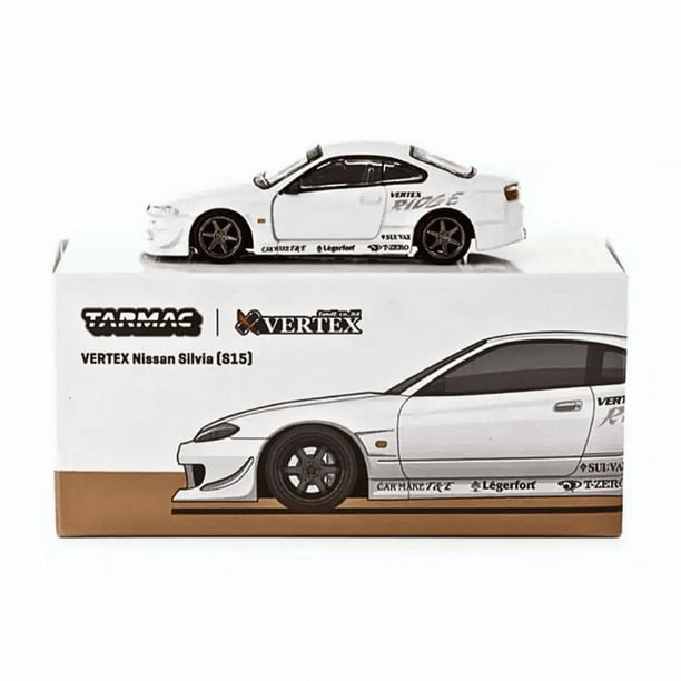 Nissan Silvia S15 Vertex Blanco Tarmac 1:64 | Lider
