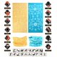thumbnail image 2 of Juego de 9 diademas VANCROWN Serie Paisley, 2 of 7