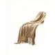 thumbnail image 2 of Manta Decorativa Con Flecos Y Tejido De Rombos En Relieve Color Beige, 2 of 4