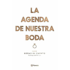 Planeta - Libro La Agenda De Nuestra Boda - Bodas De Cuento