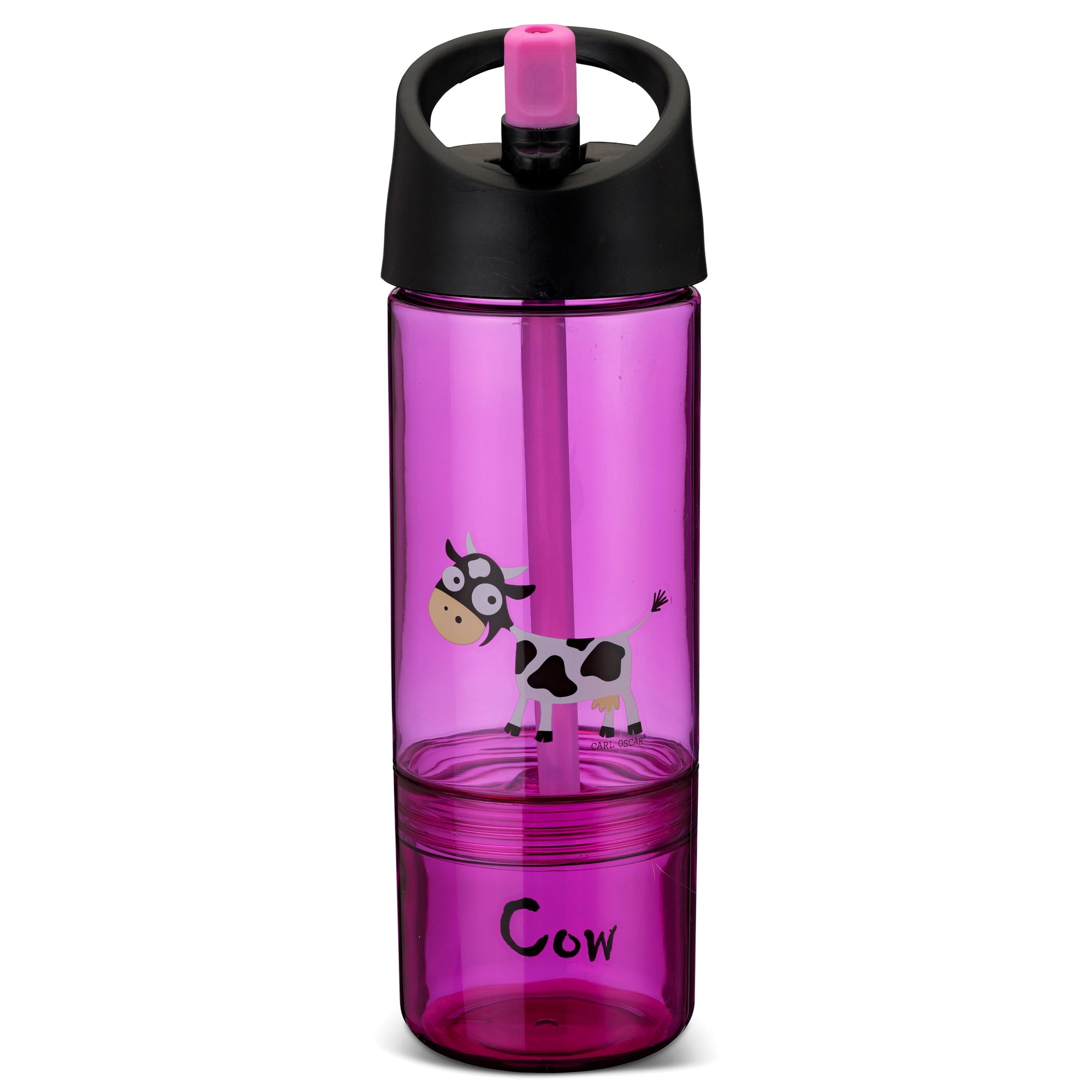 Botella De Agua Con Snack Box 2 En 1 Carl Oscar 300ml + 150ml