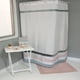 thumbnail image 2 of Cortina Baño Tricolor Pastel, 2 of 3