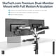 thumbnail image 3 of Brazo para doble monitor con soporte de escritorio StarTech.com ARMDUAL30 Silver, 3 of 9