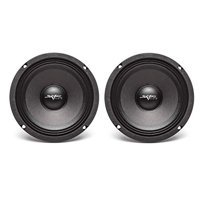 Skar Audio (2) Fsx65-4 (2) Fsx65-4 300 Vatios 6.5 Pulgadas 4 Ohmios De Rango Medio-2 Altavoces Negros