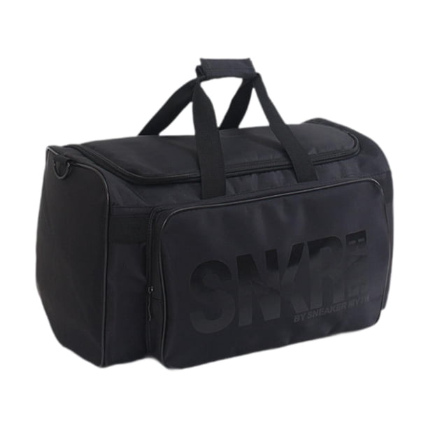 Bolsa De Viaje, Bolsa De Lona, Bolsa De Fin De Semana Portátil, Bolsa De Gimnasio De Tela Oxford De Gran Capacidad, Letras Negras