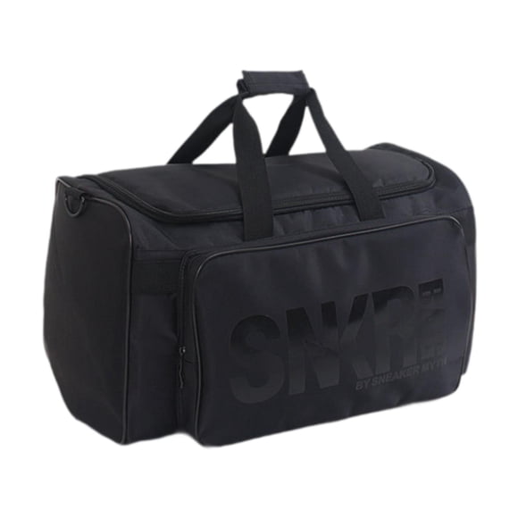 Bolsa De Viaje, Bolsa De Lona, Bolsa De Fin De Semana Portátil, Bolsa De Gimnasio De Tela Oxford De Gran Capacidad, Letras Negras