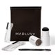 thumbnail image 1 of Kit de plantillas para cejas MADLUVV, fácil de usar, 9 formas con accesorios, 1 of 9