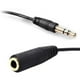 thumbnail image 3 of Cable Audifonos Auxiliar Jack Plug 5mts Alargador Extension negro, 3 of 3