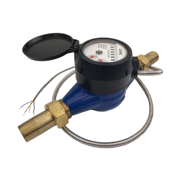 Medidor de agua DAE MJ-75z 3/4 codificado con acoplamientos RS485 IP68 NPT