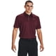 thumbnail image 1 of Polo de golf Under Armour Tech para hombre, color granate y grafito, 1 of 5