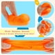 thumbnail image 4 of Juguete antiestrés fidget EHAUTO cubo squishy naranja, 4 of 7