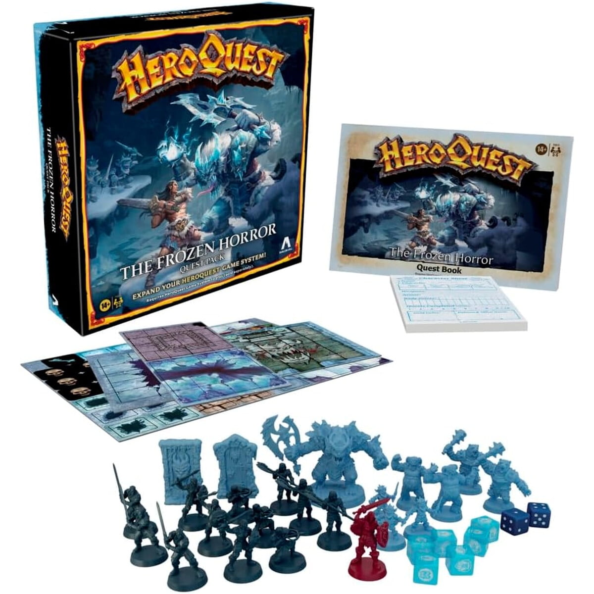 Expansian Avalon Hill Heroquest Frozen Horror Juego Mesa