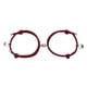 thumbnail image 1 of Amantes Pulsera A Juego Pulsera Trenzada Distancia Magnética Rojo B, 1 of 5