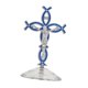 thumbnail image 5 of Figura De Cruz De Pie, Escultura Religiosa Para Entrada Interior De Acción De Gracias, Color Azul Plateado, 5 of 5