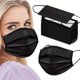 thumbnail image 1 of Mascarillas desechables Cozzi Crafts, paquete de 100, negras, 3 capas, 1 of 9