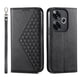 thumbnail image 1 of Funda Flip FOXDOCK para Xiaomi Redmi Turbo 3 5G , Estilo Billetera con Diseño Rombo, Correa de Mano y Soporte, Uso Diario, 1 of 6