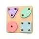 thumbnail image 4 of Accesorios De Madera Para Tablero De Actividad Juguetes Educativos Tempranos Para Ni?as Regalos De Vacaciones Combinación De Formas, 4 of 5