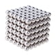 thumbnail image 1 of Bola De Pelota Magnética 5 Mm 216 Cubo Plata DIY Kit De Ciencia Puzzle Escultura Juguete, 1 of 5