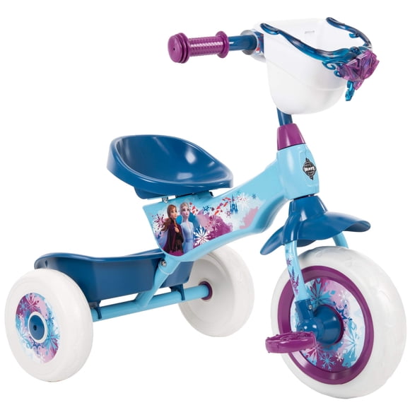Triciclo Huffy Disney Frozen 2 para niñas de más de 3 años con contenedores
