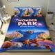 thumbnail image 1 of Wonder Park Conjunto de sábanas temático, trío de piezas, cómodo y amigable con la piel, diseño único, regalo de decoración para el hogar para familiares, amigos y fans, 90 cm * 190 cm, 1 of 6