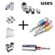 thumbnail image 4 of Juego De Adaptadores Y Extensiones De Enchufe Impact Grade 3 Piezas, 4 of 9