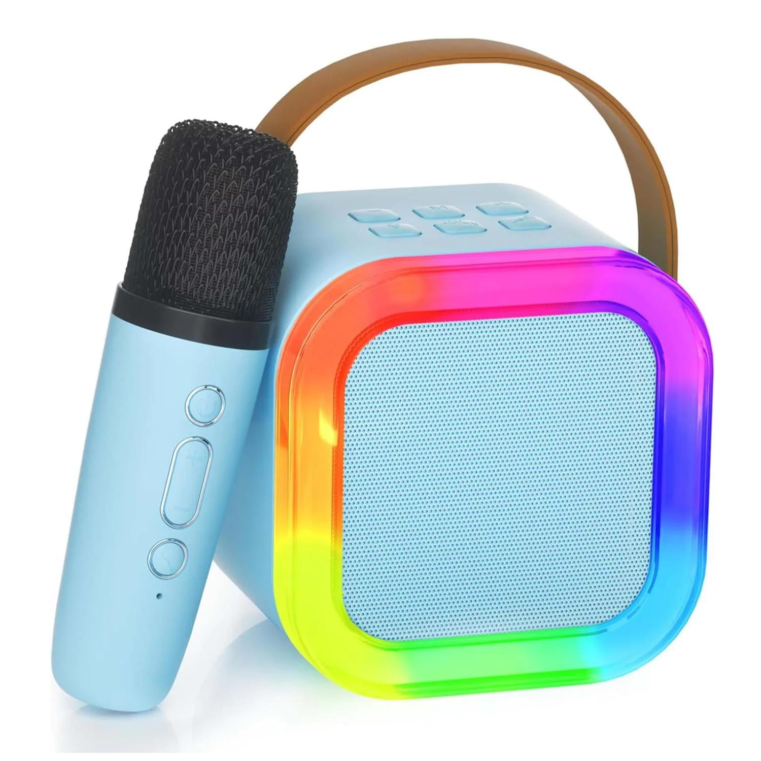 Genérico - Juguete Parlante Karaoke Bluetooth Interactivo Azul Infantil