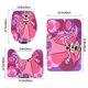 thumbnail image 3 of Juego de 3 Alfombras de Baño de Polar de Coral Snagglepuss, 3 of 6