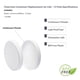 thumbnail image 3 of Tapas para tarros CLEARVIEW CONTAINERS 11 cm 110/400 (12 unidades), 3 of 6