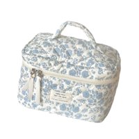 Ioensy - Bolsa De Cosméticos Con Diseño Floral, Regalo De Cumpleaños, Bonita Bolsa De Maquillaje Estética Para Mujeres Y Niñas