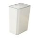 thumbnail image 2 of Basurero Rectangular, Diseño Elegante, Pequeño Cesto De Basura De Cocina Para Garaje, Hogar, Blanco, 10L, 2 of 3